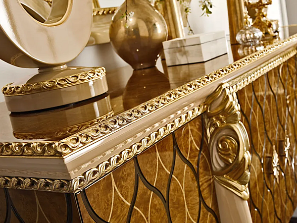 Sideboard with doors in wood A.R. Arredamenti Harmony 303 factory A.R.ARREDAMENTI SRL from Italy. Foto №7