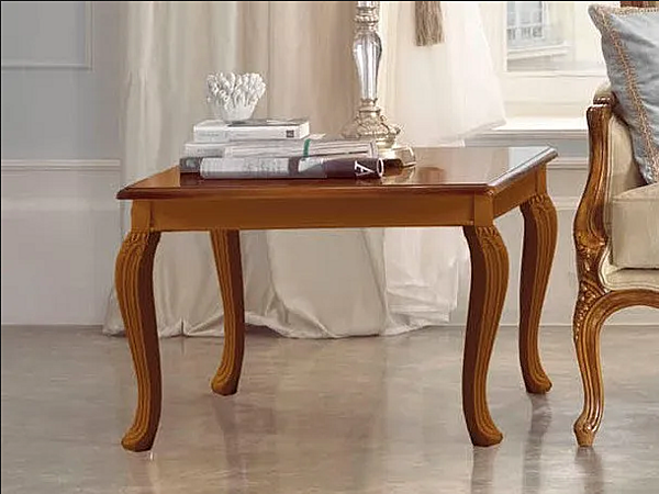 Square wooden coffee table CASA +39 GIULIETTA 3615, 3715 factory CASA +39 from Italy. Foto №4