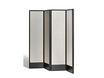 Fabric Screen Duo POLTRONA FRAU with Upholstered Back Panel factory POLTRONA FRAU from Italy