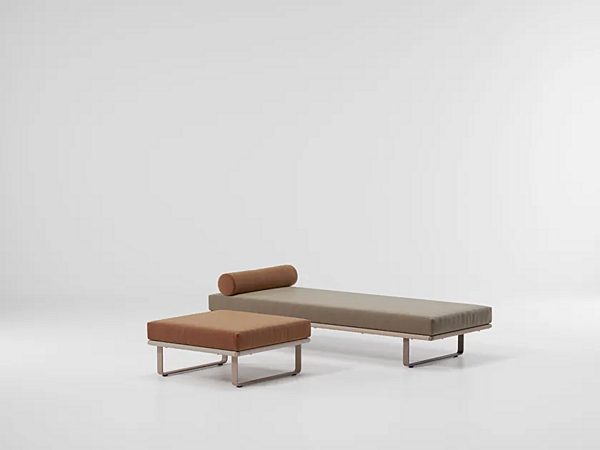 Square Fabric Garden Footstool KETTAL Bitta factory KETTAL from Italy. Foto №5