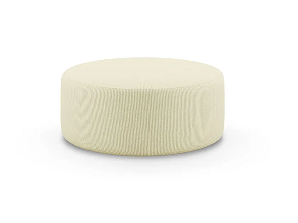 Round upholstered fabric pouf Pan O Adrenalina IMB1072130 factory ADRENALINA from Italy. Foto №1