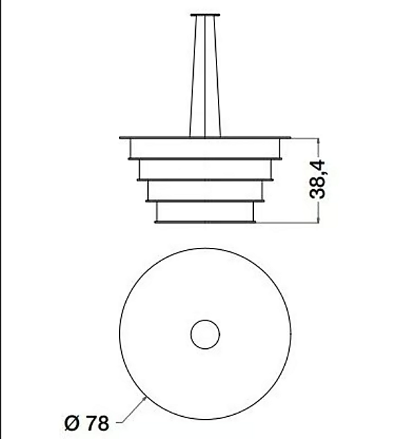 Cocoon Pendant Lamp Metal and Fabric CPRN HOMOOD C353, C354, C355 factory CPRN HOMOOD from Italy. Foto №4