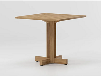 Square Wooden Dining Table KETTAL Altar