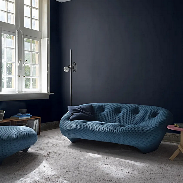 Two-Seater Tufted Fabric Sofa Ploum LIGNE ROSET 13170205/55-13170305 factory LIGNE ROSET from Italy. Foto №5