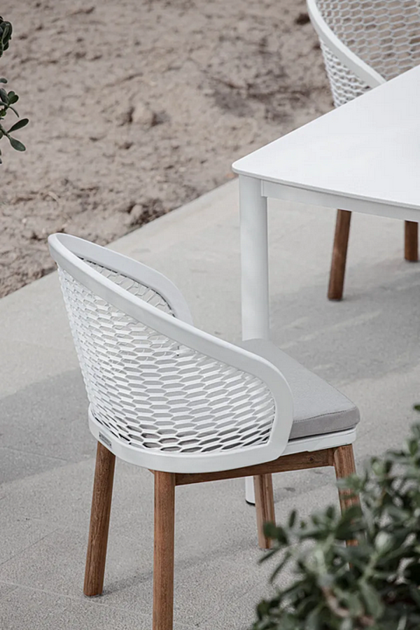 Aluminium garden chair with soft back Atmosphera Cyrano CYR.SD factory ATMOSPHERA from Italy. Foto №11