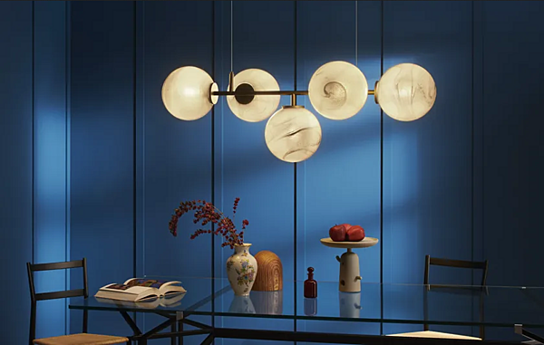 LED Pendant Lamp in Blown Glass Starburst CASSINA factory CASSINA from Italy. Foto №2