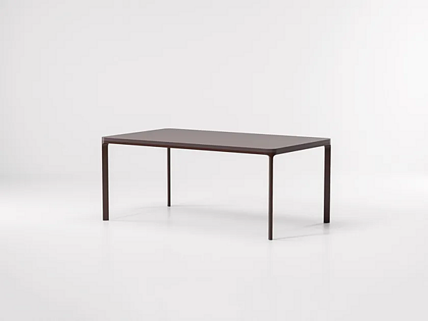 Rectangular Aluminium Garden Table Park Life KETTAL factory KETTAL from Italy. Foto №4