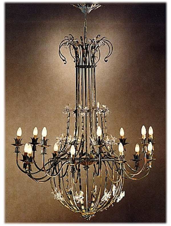 Chandelier MECHINI L195/16 factory MECHINI from Italy. Foto №1