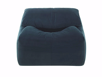 Fabric armchair with removable cover Plumy LIGNE ROSET