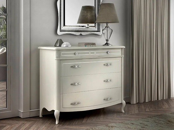 Wooden chest of drawers Prestige 2 CASA +39 C22202 factory CASA +39 from Italy. Foto №1