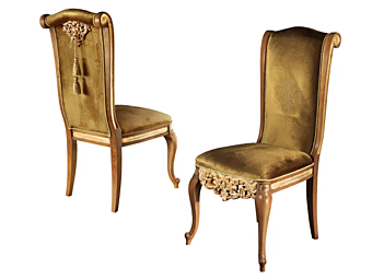 Upholstered fabric chair Royal A.R. Arredamenti 710