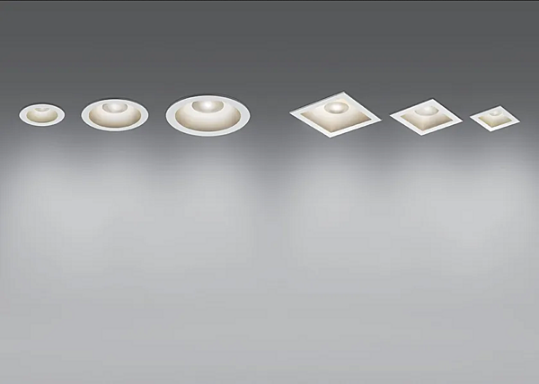 Recessed LED Aluminium Spotlight Parabola Artemide factory Artemide from Italy. Foto №8