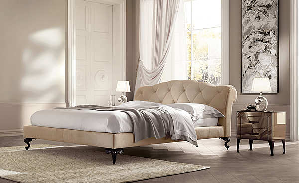 Bed CANTORI Chic Atmosphere GEORGE 0297.0000 factory CANTORI from Italy. Foto №1