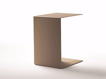 Rectangular Coffee Table in Tanned Leather FLEXFORM Plain factory FLEXFORM from Italy