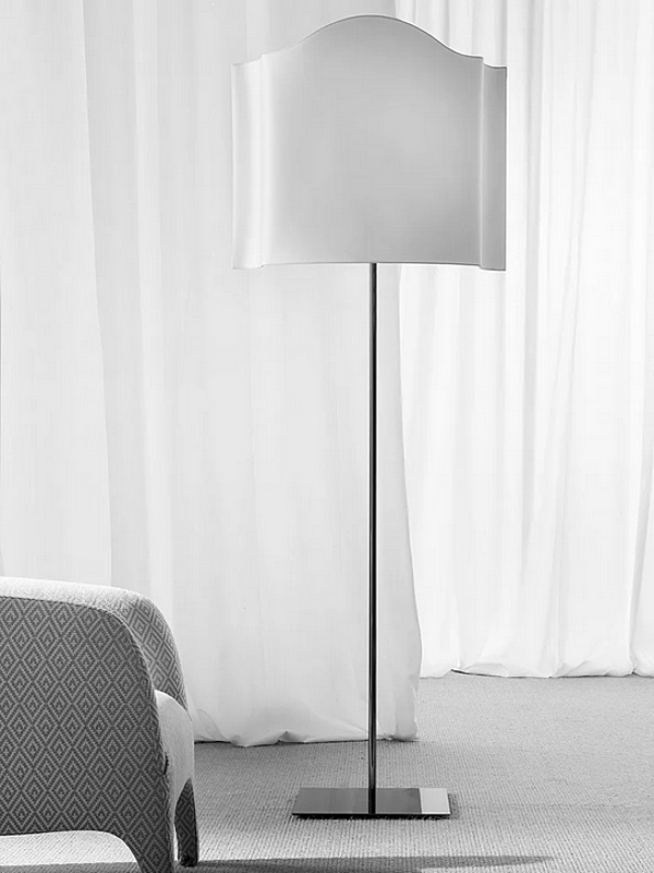 Floor lamp made of rock by ERBA ITALIA Venice collection factory ERBA ITALIA from Italy. Foto №1