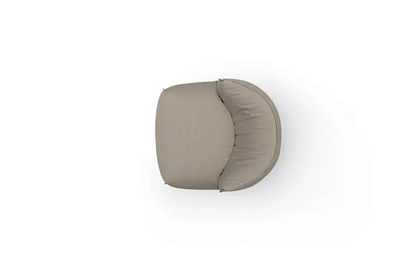 Sunbrella garden armchair with armrests Kristalia Brioni outdoor factory Kristalia from Italy. Foto №29