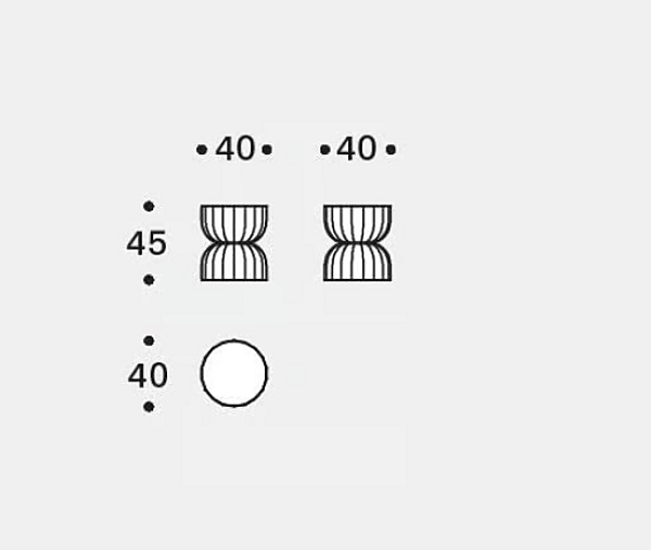 Round polyurethane coffee table Saba Teo factory SABA from Italy. Foto №8