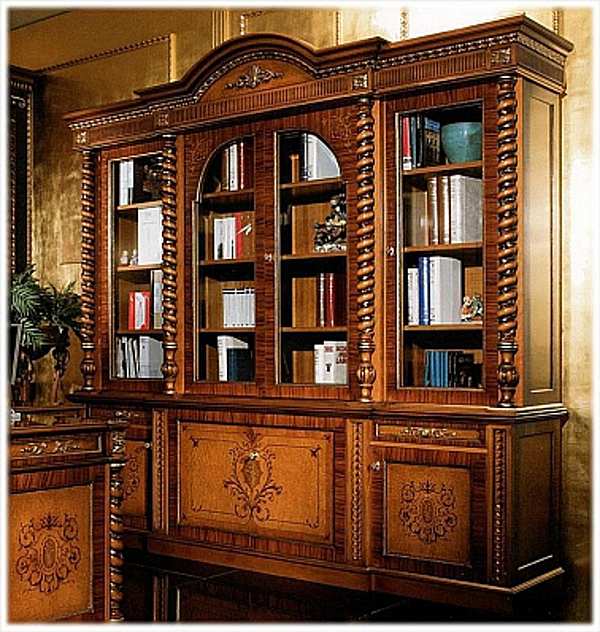 Bookcase CARLO ASNAGHI STYLE 10283 factory CARLO ASNAGHI STYLE from Italy. Foto №1