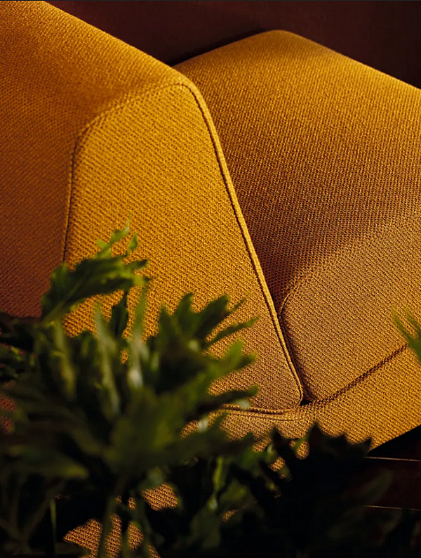 Convertible armchair with upholstered back Galeotta ZANOTTA factory ZANOTTA from Italy. Foto №7