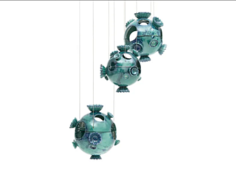Hanging Ceramic Vase Marimo GIORGETTI