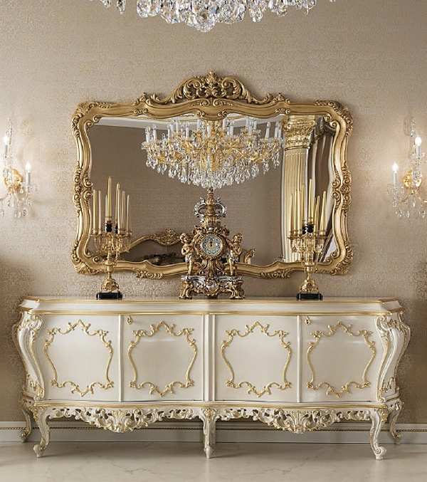 Dresser with mirror Modenese Gastone factory MODENESE GASTONE from Italy. Foto №1