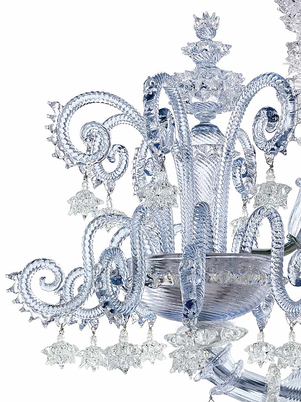 Chandelier Barovier&Toso Venezia1295 5715/12 factory Barovier&Toso from Italy. Foto №2