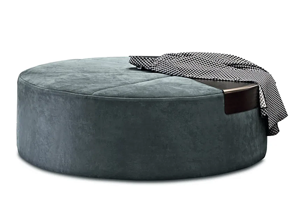 Round fabric pouf Moon Flou factory Flou from Italy. Foto №1