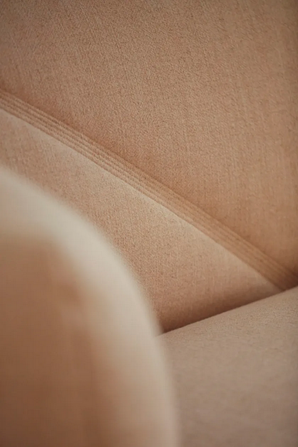 Three-seater sofa with removable cover Vela Saba factory SABA from Italy. Foto №8