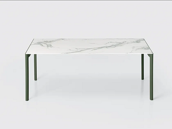 Extending Rectangular Dekton Garden Table Maki Kristalia Outdoor factory Kristalia from Italy. Foto №1