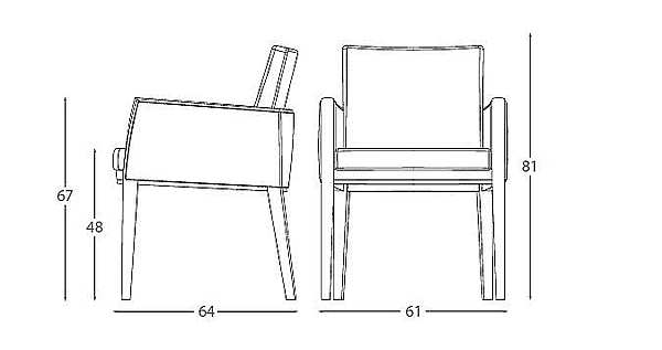 Armchair MONTBEL 01831_1 factory MONTBEL from Italy. Foto №4