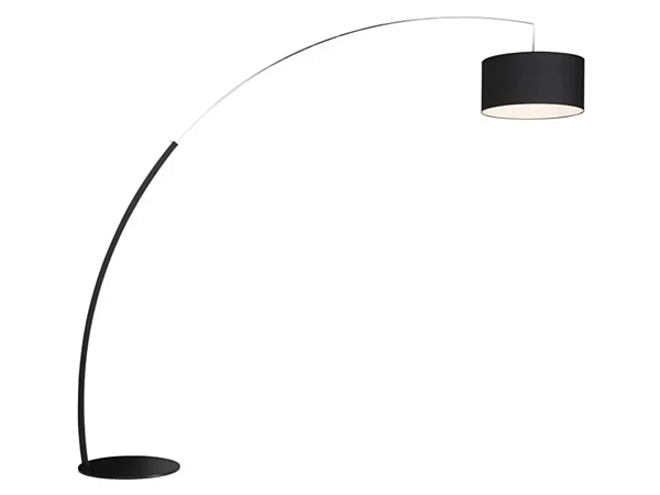 Metal Floor Lamp with Cotton Shade LIGNE ROSET Dimensions 10071750-10071751 factory LIGNE ROSET from Italy. Foto №2