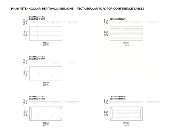 Rectangular meeting table wood i 4 Mariani Symetria factory i 4 Mariani from Italy. Foto №6