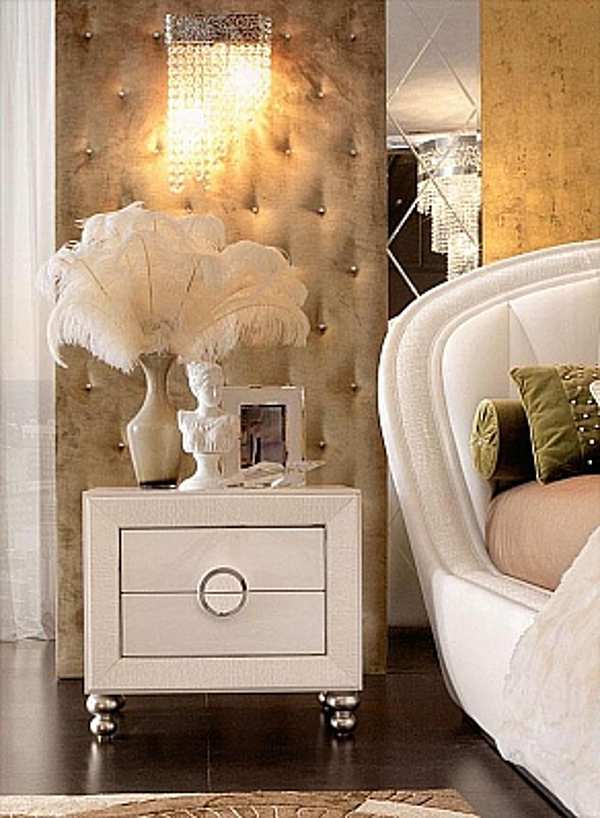Bedside table FLORENCE COLLECTIONS 651 factory FLORENCE COLLECTIONS from Italy. Foto №1