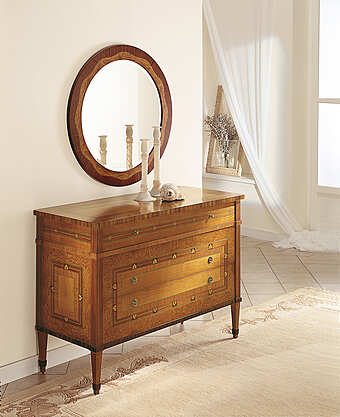 Solid Wood Aurora Chest of Drawers CARPANELLI factory CARPANELLI from Italy