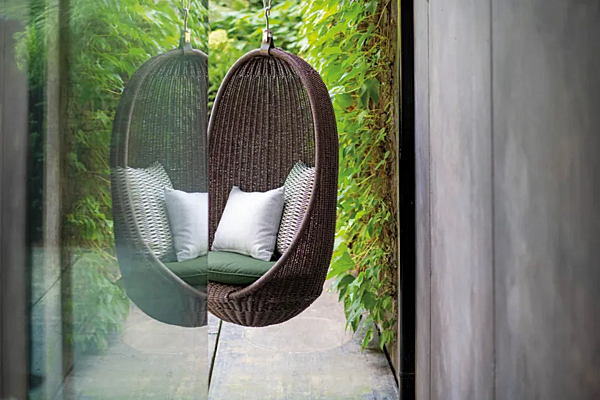 Hanging Chair Nest Polyethylene Atmosphera NS.PSP factory ATMOSPHERA from Italy. Foto №3