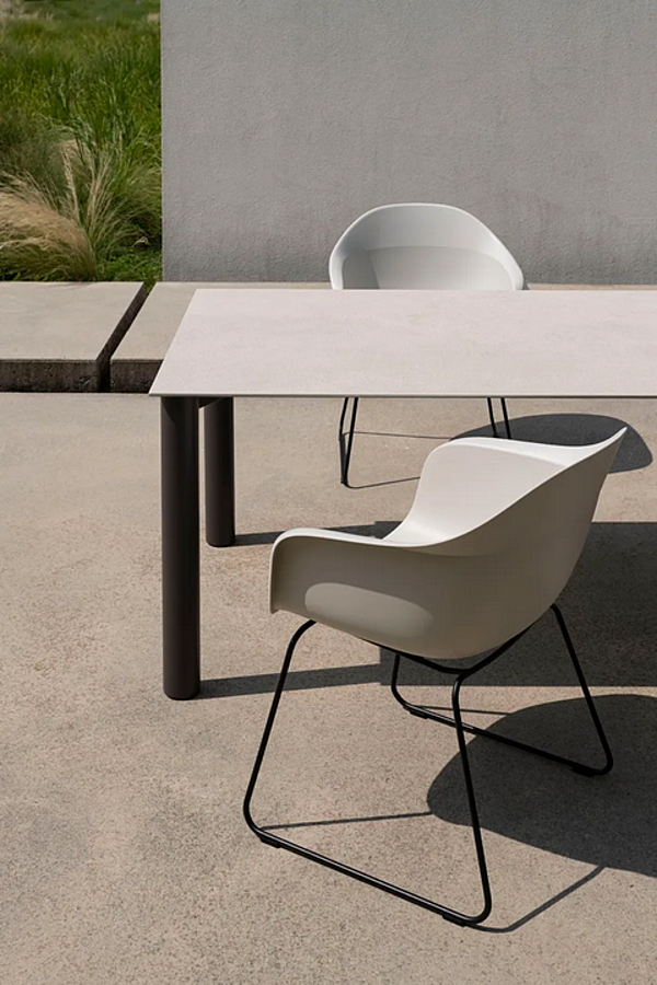 Square Marble Table Kristalia Bodoni factory Kristalia from Italy. Foto №4