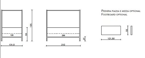 Full Size Aluminium Canopy Bed Lera Wind Duomo Design factory Duomo Design from Italy. Foto №3