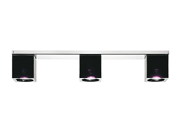 Crystal ceiling lamp Cubetto Fabbian factory Fabbian from Italy. Foto №3