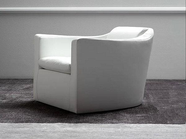 Upholstered armchair with armrests ERBA ITALIA Profile factory ERBA ITALIA from Italy. Foto №11