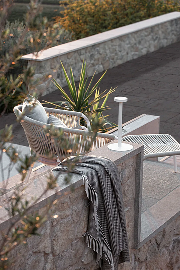 Aluminium garden armchair with armrests Atmosphera Pleasure 2.0 PLS.SB. factory ATMOSPHERA from Italy. Foto №11