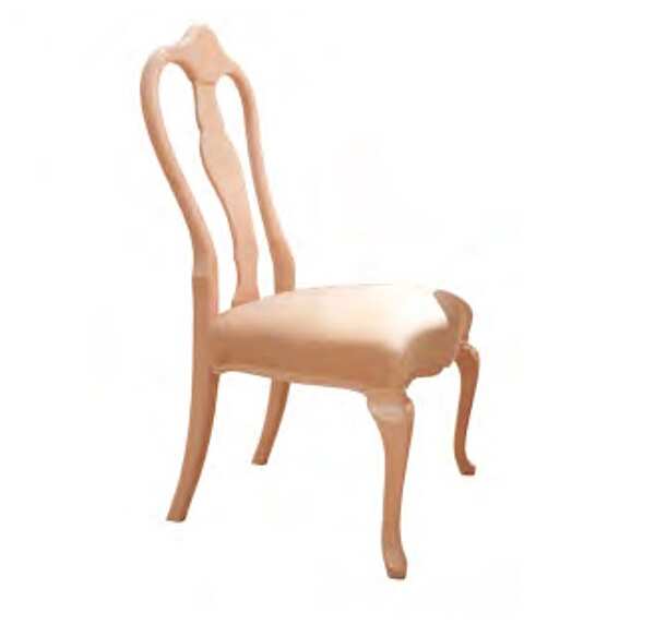 Upholstered fabric and solid wood chair FRATELLI RADICE C320 factory FRATELLI RADICE from Italy. Foto №1