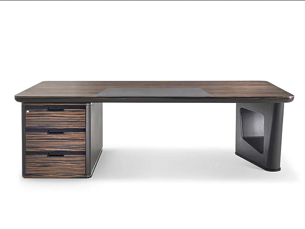 Rectangular wooden writing desk with drawers i 4 Mariani Avatar factory i 4 Mariani from Italy. Foto №1