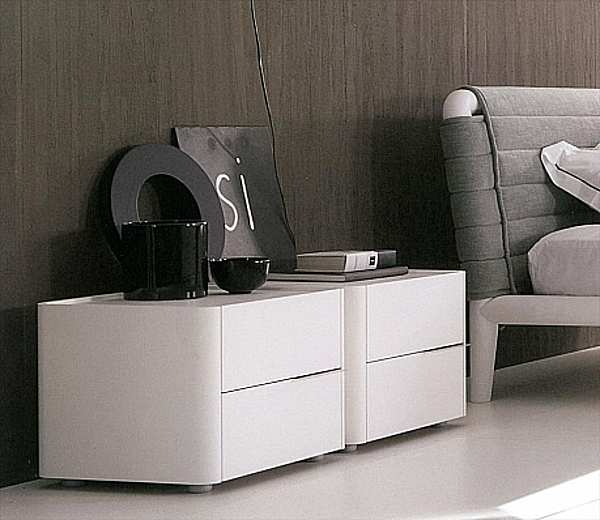 Bedside table OLIVIERI Ginevra CM321_1 factory OLIVIERI from Italy. Foto №1