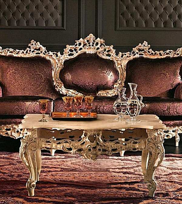 Coffee table MODENESE GASTONE 11619A factory MODENESE GASTONE from Italy. Foto №1