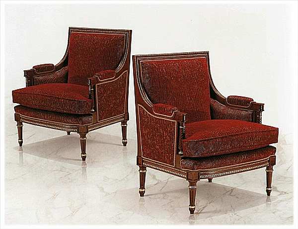 Armchair BAZZI INTERIOR F338 factory BAZZI INTERIOR from Italy. Foto №1