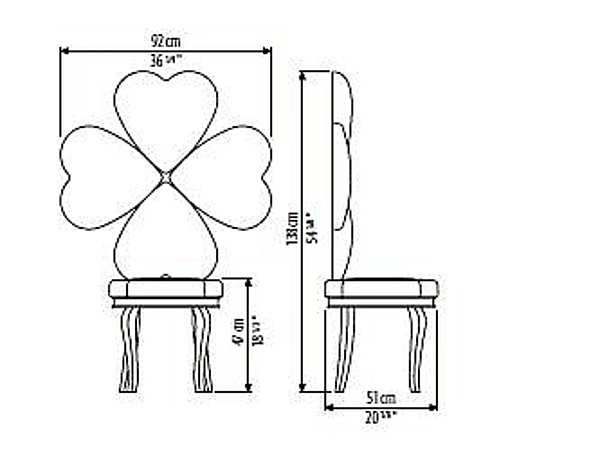 Armchair SICIS LUCKY 1 factory SICIS from Italy. Foto №2