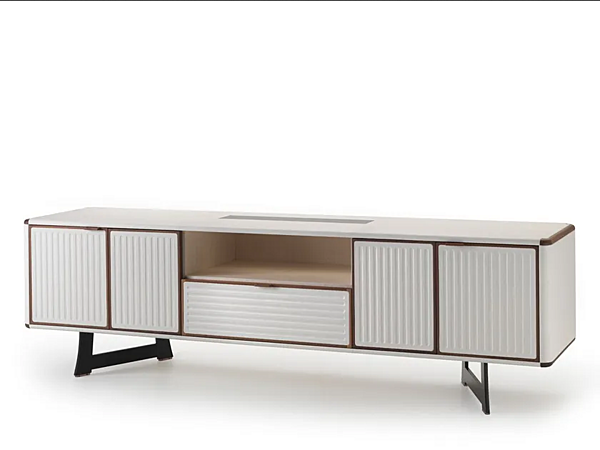Leather Sideboard with Doors i 4 Mariani Moore factory i 4 Mariani from Italy. Foto №3