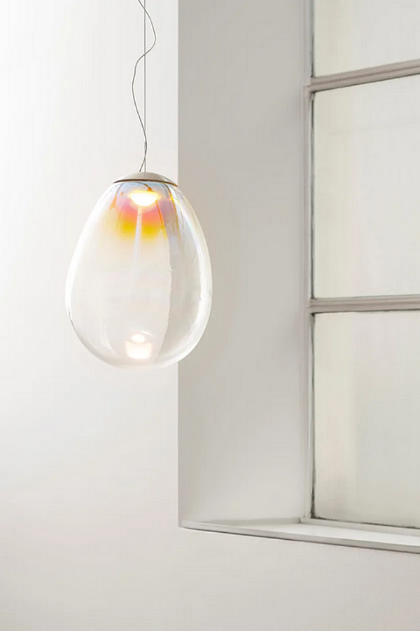 Blown Glass Pendant Lamp Stellar Nebula Artemide factory Artemide from Italy. Foto №4