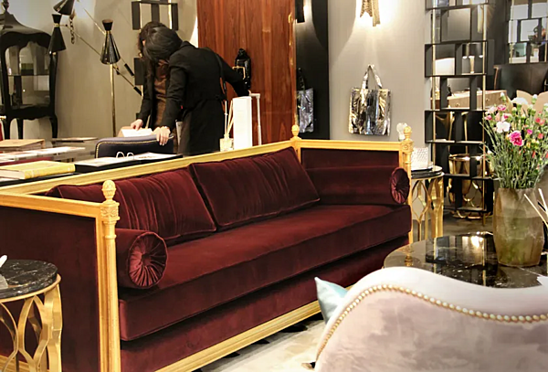 Fabric sofa Malkiy BRABBU factory BRABBU from Italy. Foto №7