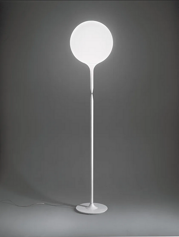 Blown Glass Floor Lamp Artemide Castore factory Artemide from Italy. Foto №2